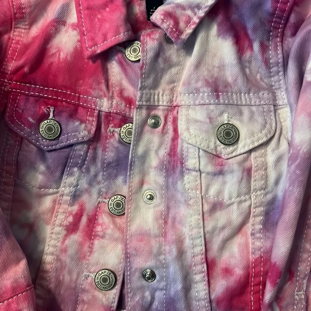 GAP the dyed denim jacket size 2